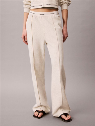 Calvin Klein Terry Logo Waistband Track Pant Kadın Eşofman Altı Gri