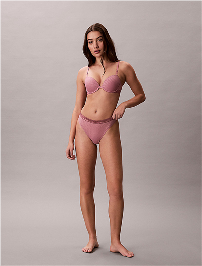 Calvin Klein Thong Kadın Külot Pembe