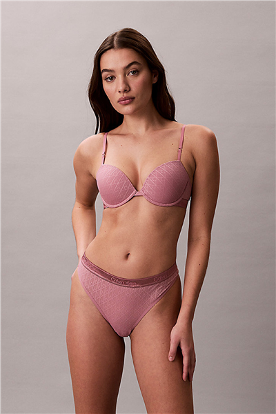 Calvin Klein Thong Kadın Külot Pembe