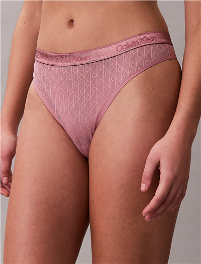 Calvin Klein Thong Kadın Külot Pembe