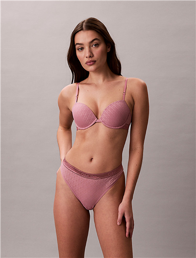 Calvin Klein Thong Kadın Külot Pembe