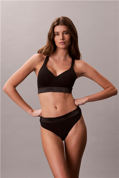 Calvin Klein Thong Kadın Külot Siyah