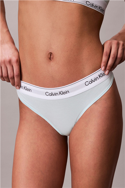 Calvin Klein Thong Kadın Külot Yeşil