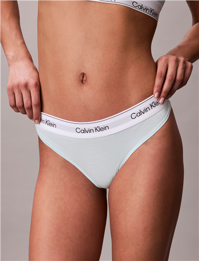 Calvin Klein Thong Kadın Külot Yeşil