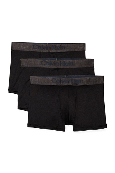 Calvin Klein Trunk 3Pk Erkek 3lü Boxer Siyah