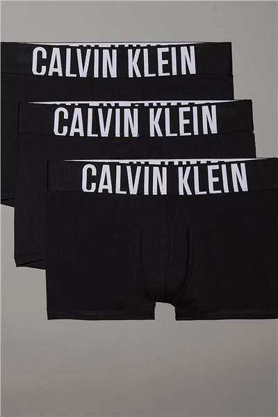 Calvin Klein Trunk 3Pk Erkek 3lü Boxer Siyah