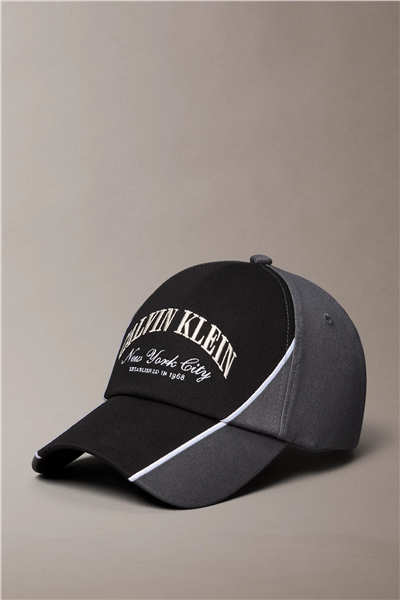 Calvin Klein Two Tone Seasonal Gr Erkek Baseball Şapka Siyah