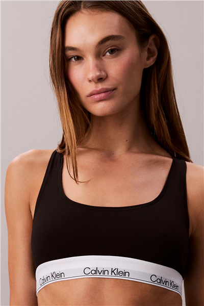 Calvin Klein Unlined Bralette Kadın Sütyen Siyah
