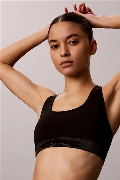 Calvin Klein Unlined Bralette Kadın Sütyen Siyah