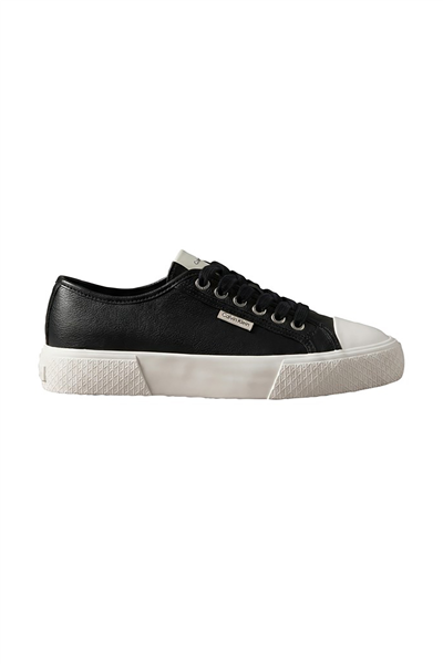 Calvin Klein Vulc Lace Up Low Lth Kadın Sneaker Siyah