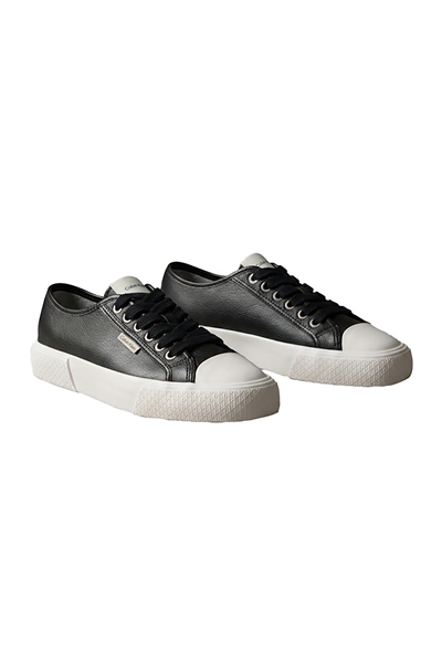 Calvin Klein Vulc Lace Up Low Lth Kadın Sneaker Siyah