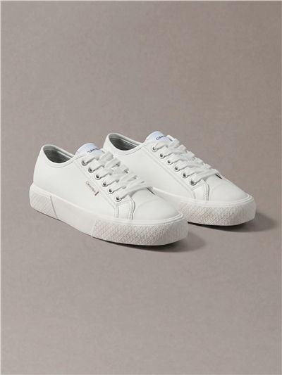 Calvin Klein Vulc Lace Up Low Lth Kadın Sneaker Beyaz