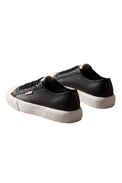 Calvin Klein Vulc Lace Up Low Lth Kadın Sneaker Siyah