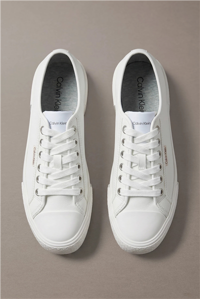 Calvin Klein Vulc Lace Up Low Lth Kadın Sneaker Beyaz