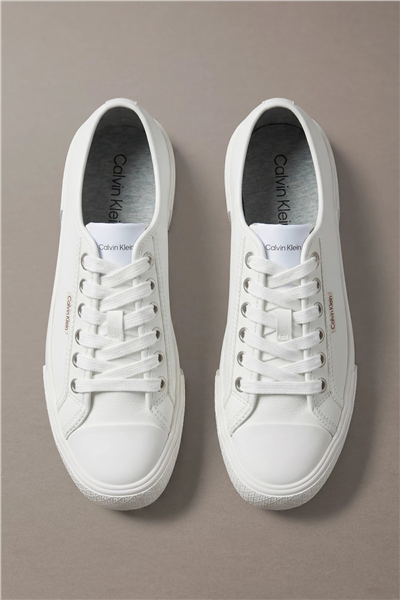 Calvin Klein Vulc Lace Up Low Lth Kadın Sneaker Beyaz