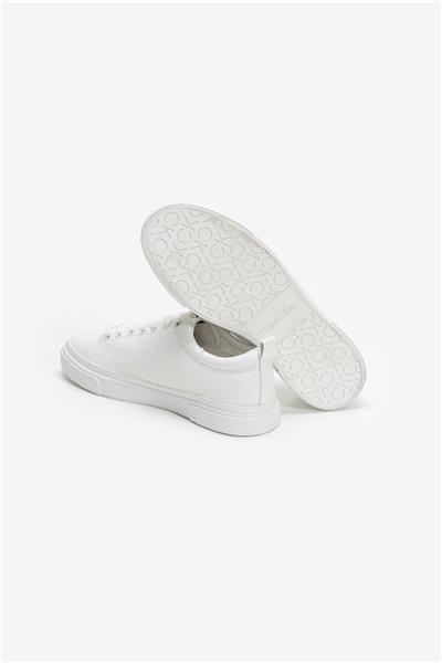 Calvin Klein Vulc Lace Up - Mono Jq Kadın Sneaker Beyaz