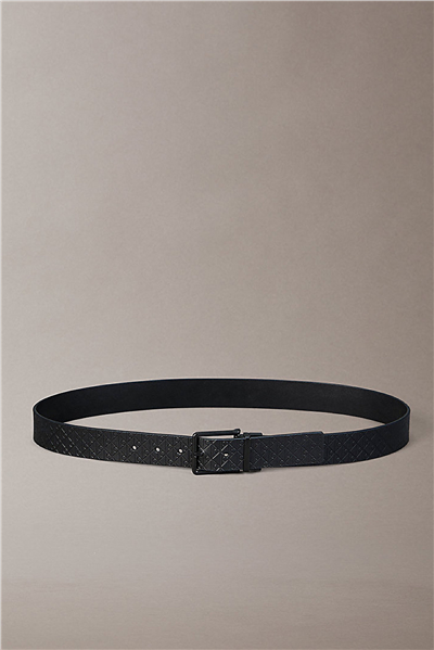 Calvin Klein Warmth Buckle Smooth 35Mm Adj/Re Erkek Kemer Siyah