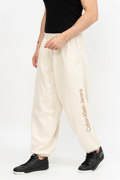 Calvin Klein Wash Monologo Erkek Eşofman Altı Beyaz