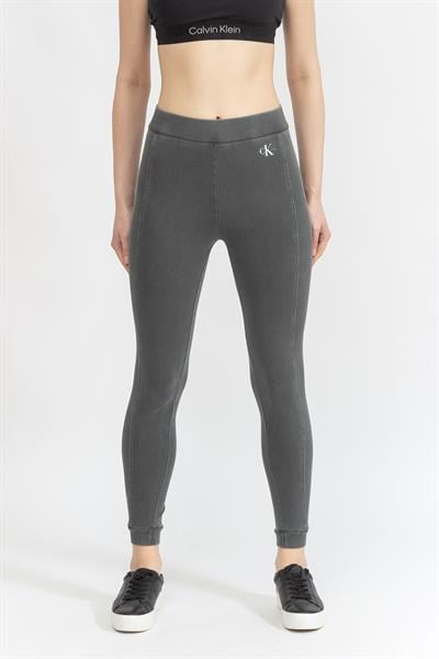 Calvin Klein Wash Rib Mix Leggings Kadın Tayt
