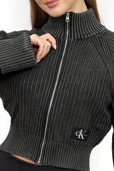 Calvin Klein Washed Monologo Kadın Hırka