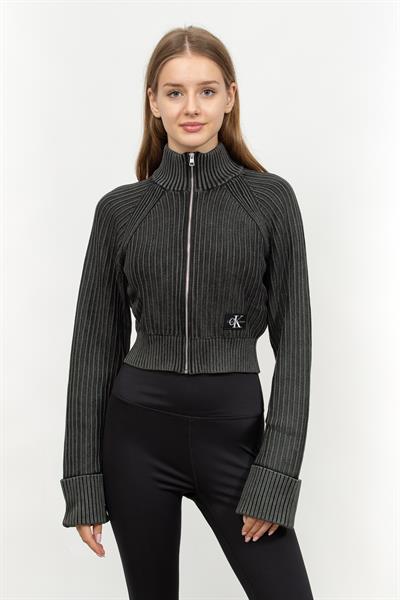 Calvin Klein Washed Monologo Kadın Hırka