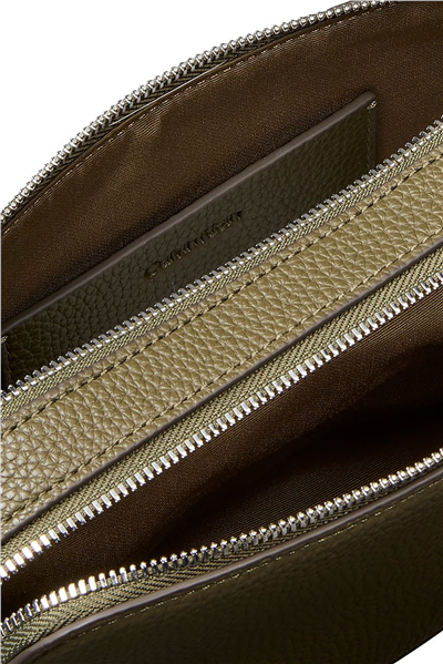 Calvin Klein Webbing 2X Strap Camera Bag Kadın Mini Omuz Çantası Yeşil