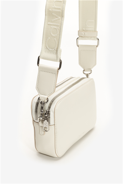 Calvin Klein Webbing Double Strap Camera Bag Kadın Mini Omuz Çantası