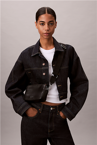 Calvin Klein Webbing Double Strap Camera Bag Kadın Mini Omuz Çantası