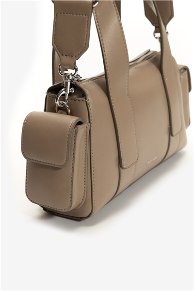 Calvin Klein Webbing Strap Pocket Bag Kadın Mini Omuz Çantası