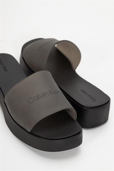 Calvin Klein Wedge Slide Transp Kadın Terlik
