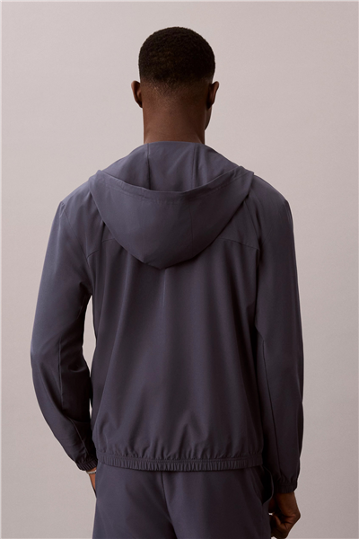Calvin Klein Wind Jacket Erkek Rüzgarlık Mavi