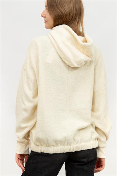 Calvin Klein Wool Blend Kadın Kapüşonlu Sweatshirt