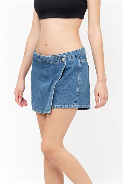 Calvin Klein Wrap Skort Kadın Penye Şort