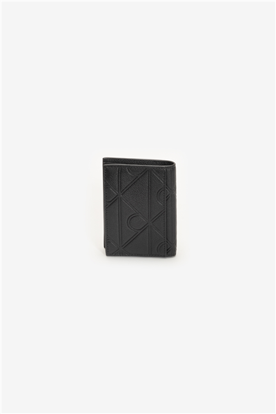 Calvin Klein Xl Emblem Aop Emboss Erkek Cüzdan