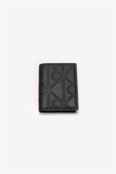 Calvin Klein Xl Emblem Aop Emboss Erkek Cüzdan