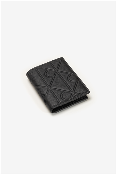 Calvin Klein Xl Emblem Aop Emboss Erkek Cüzdan