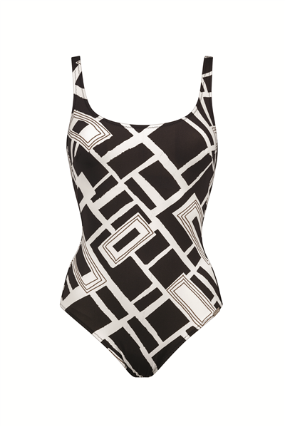 Charmline V-Charmline Graphic Frame Kadın Mayo