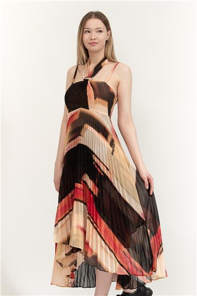 DKNY Chffn Kadın Elbise