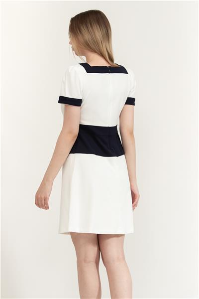 DKNY Colorblocked Kadın Elbise