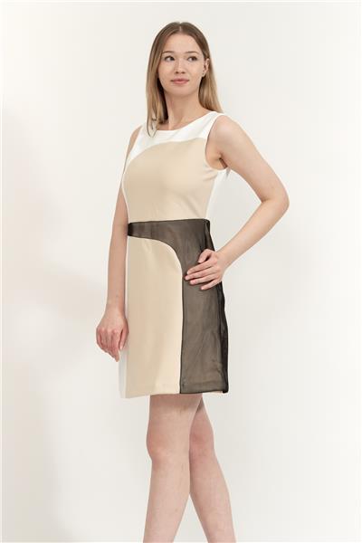 DKNY Colorblocked Kadın Elbise