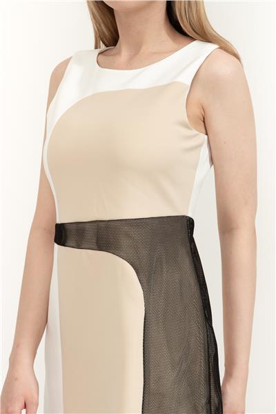 DKNY Colorblocked Kadın Elbise