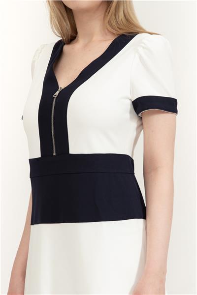 DKNY Colorblocked Kadın Elbise