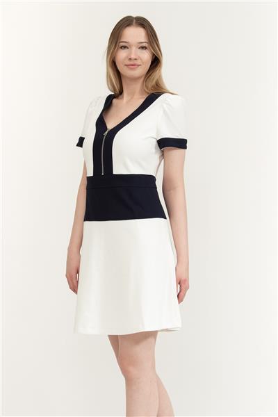 DKNY Colorblocked Kadın Elbise