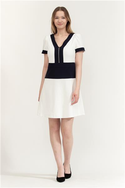 DKNY Colorblocked Kadın Elbise