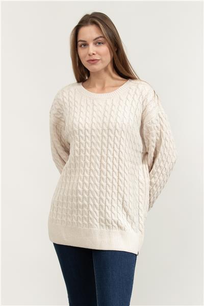 DKNY Cozy Cable Kadın Triko