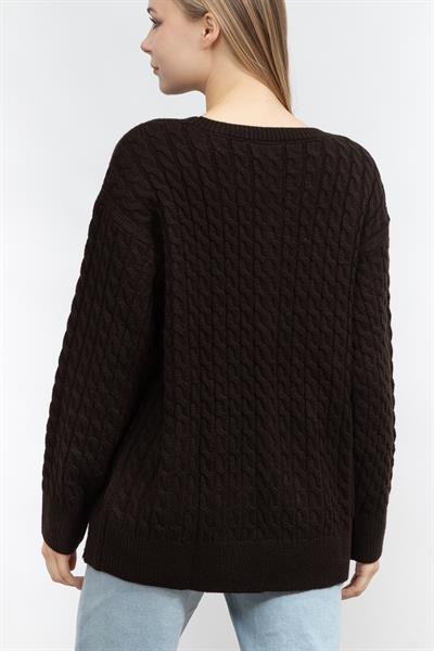 DKNY Cozy Cable Kadın Triko