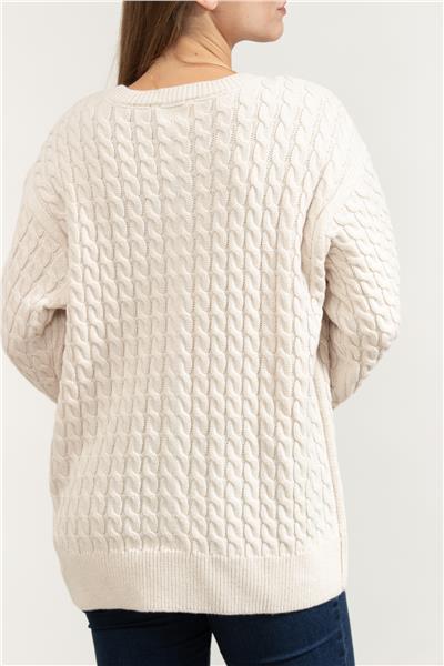 DKNY Cozy Cable Kadın Triko