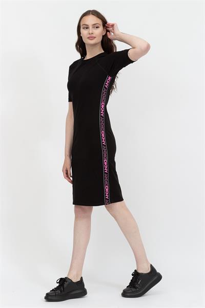 DKNY Crew Neck TShirt Dr Kadın Elbise