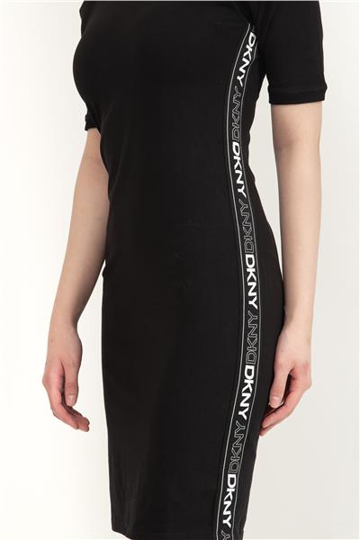 DKNY Crew Neck TShirt Dr Kadın Elbise