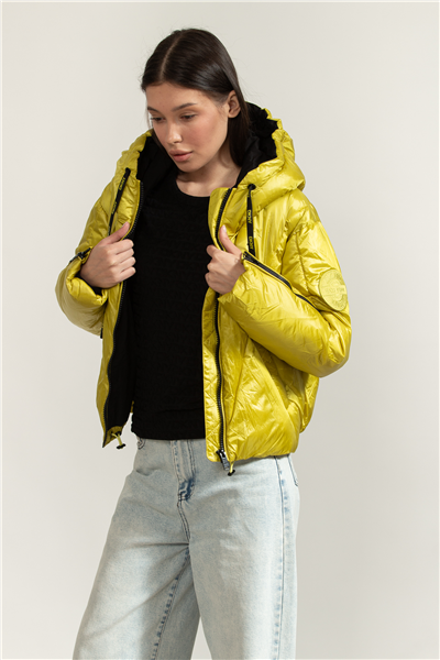 DKNY Cropped Puffer Jkt Kadın Şişme Mont